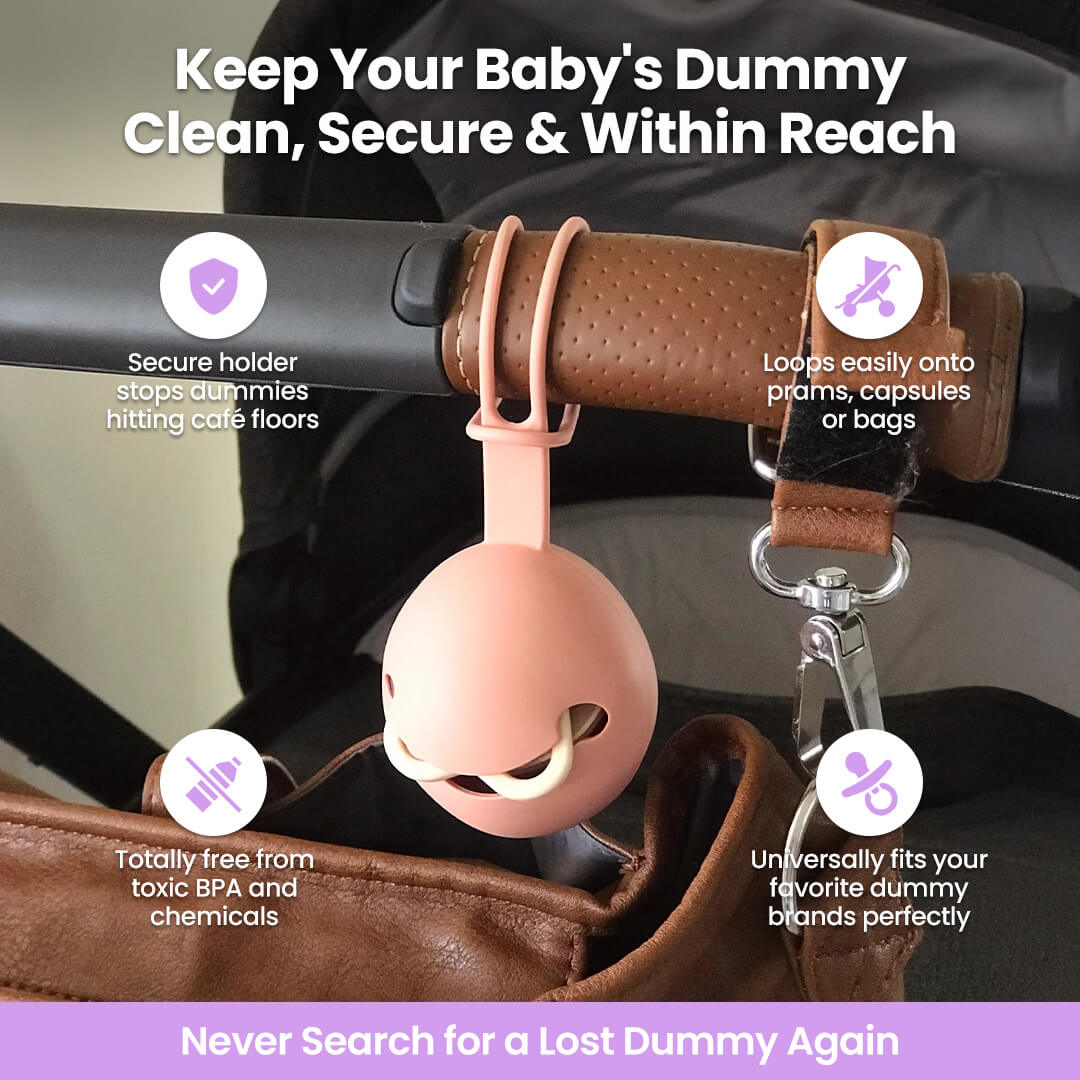 Chewzit™ Baby Dummy Holder BPA Free