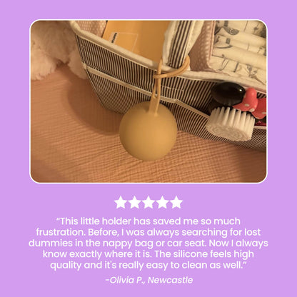 Chewzit™ Baby Dummy Holder BPA Free